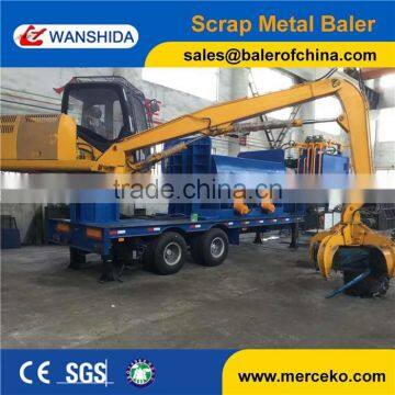Trailer Scrap Metal Baler Hydraulic Waste Copper Baler Logger photo-5