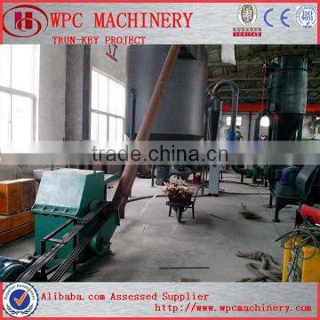 wood recycle machine/ recycle machine wood to make wpc product such as furnitur door fence