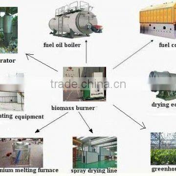 3.0T 1,800,000kcal Haiqi biomass wood pellet burner for drying equipment