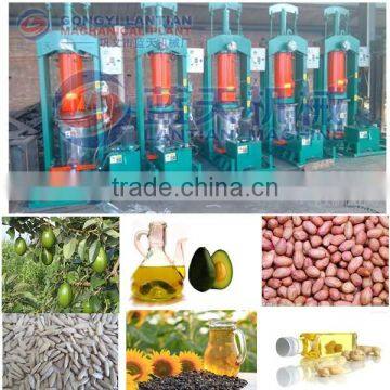 Hydraulic olive oil press machine