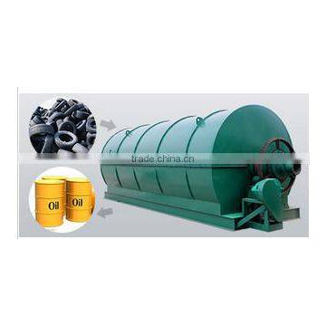 Recycle Waste Tire/plastic/medical Waste to Fuel Oil Pyrolysis Plant photo-3