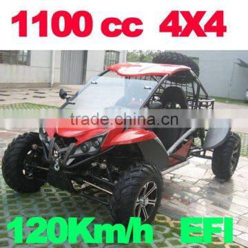 1100cc 4x4 All Terrain Buggy Quad karting/atv/go karting/petrol dune buggy