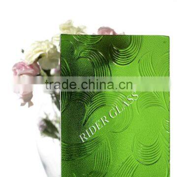 3-8mm Clear Bronze Blue Amber Green Grey Pattern Glass photo-5