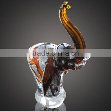 Antique Elephant Statues; Murano Souvenir Glass Elephant;elephant Ornaments Gifts photo-2