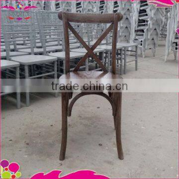 Star Product Wedding Use Old Look Wooden Cross Back Chair