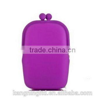 Ladies Silicone Cosmetic Makeup Bag&Silicone Clip Purse&Silicone Stocking Filler photo-3