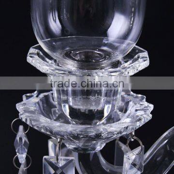 Hot Selling Superior Quality Cheap Crystal Glass Candelabra Directly Sale photo-2