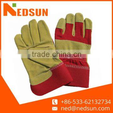 OEM protective 10.5" labour pig leather glove for working