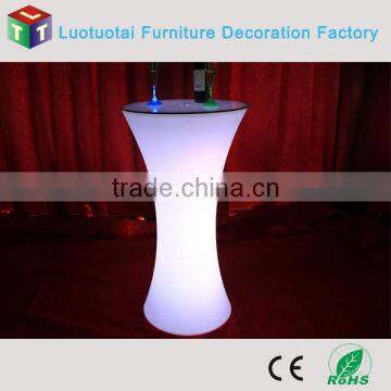 Illuminated Led Furniture/party/event Decorative Roman Pillars Led Cocktail Table photo-4