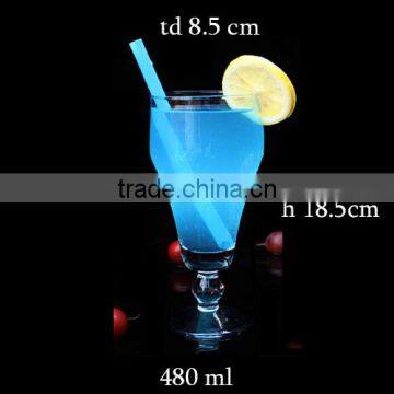 Haonai wholesale SGS food grade Cold Drink glass cup from manufacturer