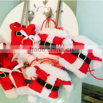 Hot-selling Christmas Decorations For Cutlery Set Christmas Tableware Storage Kits Christmas Cutlery Decorative Clothes photo-6