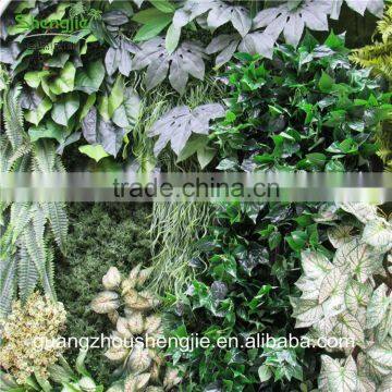SJLJ013321 Artificial Grass Wall / Plastic Green Wall / Fake Plant Wall for Wall Decoration photo-6