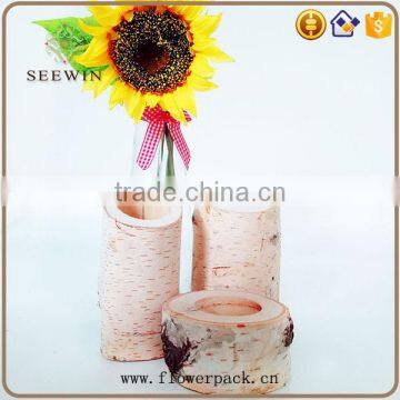 Natural Birch Candle Holder Romantic Will Choose photo-6