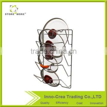 High Quality Wire Pot Lid Rack Organizer