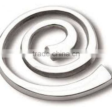 aluminum cast curve shape trivet