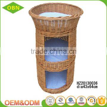 Wholesale 100% Handmade Indoor Pet Bed Wicker Luxury Top Grade Eco-friendly Pet House photo-5