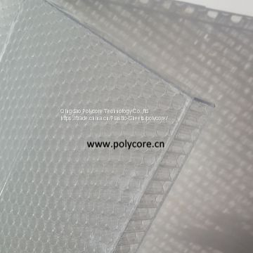 fire-retardant  light weight honeycomb shopping panel