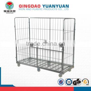 Stacking Security Logistics Container Pallet Trolley Super Jumbo Demountable Roll Pallet Roll Cage photo-2