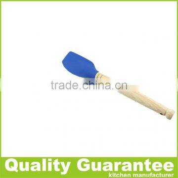 High Quality Wooden Baking Utensil Set Silicone Kitchen Utensil Set photo-2