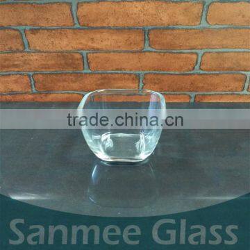 Hot Sale Square Clear Glass Tumbler Cup