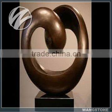 Modern Large Garden Arts Abstract Fiberglass Sculpture for Sale photo-2