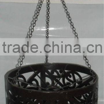 Iron etched Antique Lamps 10"x9.5" 1401