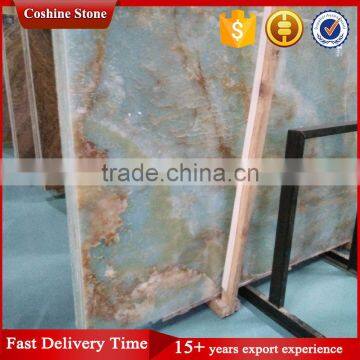 White Blue Onyx Slab Stone photo-2