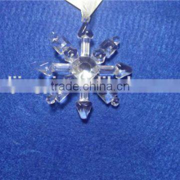 Acrylic Different Style Clear Snowflake for Christmas Snowflake photo-3