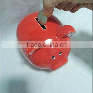 Lovely Ceramic Handmade Piggy Money Bank