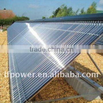 Heat pipe glass evacuated solar collector system 70mm heat tubes