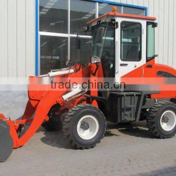 EuroIII standard 1.2 ton export wheel loader zl12 F with CE