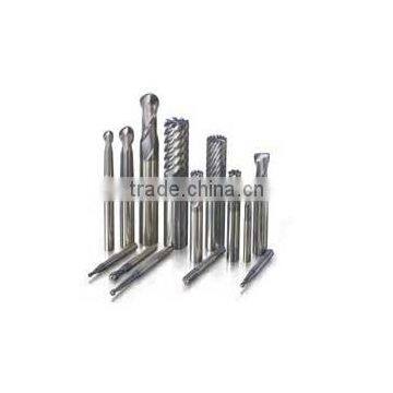 HIP sintered and CNC quality Tialn-coated 2/4 flutes carbide end mill of plastic tube packing