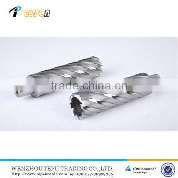 HSS annular milling cutter with universal shank core drill bit for metal drilling