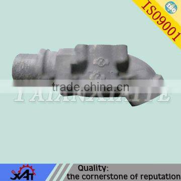 ductile iron casting sand casting cnc machining ODM parts pipe fittings for train brake parts union joint