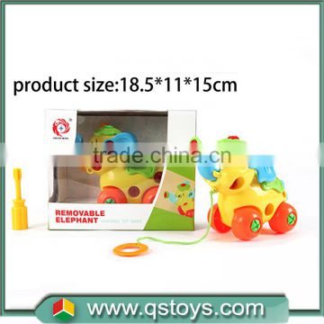 Gift promotion DIY plastic truck toy passed EN71