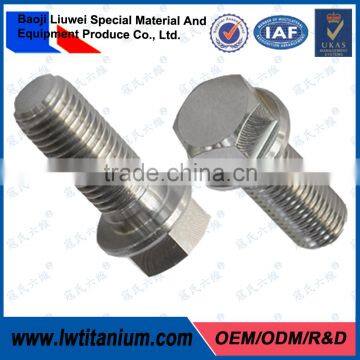 Polished Gr5 DIN6921 Titanio Brake Caliper Bolt by LIUWEI