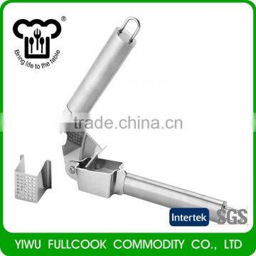 Factory Wholesale Zinc Alloy Hand Garlic Presser Kitchen Gadget photo-3
