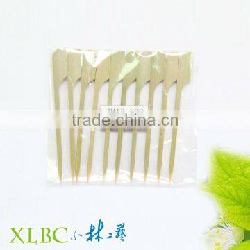 High quality Bamboo 9cm teppo picks with green skin