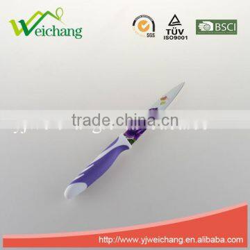 WCE7102 5 Pcs Set Kitchen Knives Colorful Non-stick Blade Rubber With PP Handles , Hot Sale photo-5