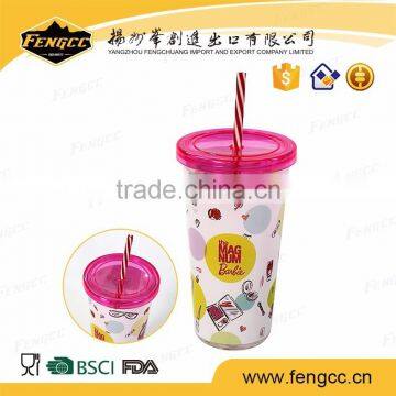 Eco-Friendly food grade kids bpa free baby straw cup