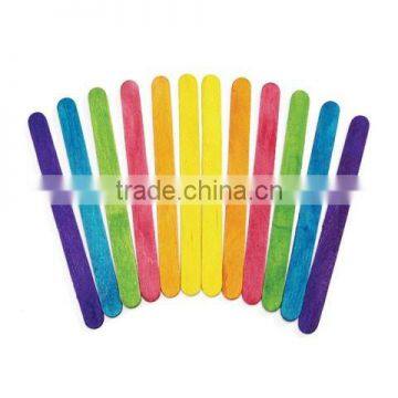 Wood Craft Sticks in Assorted Colors