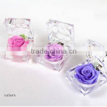 Hot Sale Natural Preserved Fresh Rose Flowers Multicolored Preserved Flower For Wedding Christmas Gift photo-2