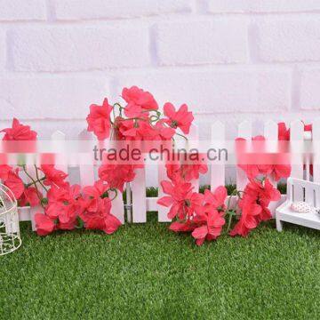 Artificial Hanging Vine Plant Silk Leaf Garland photo-2