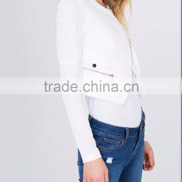 High Quality Wholesale Life Bomber Smart Custom Ladies Jacket photo-6