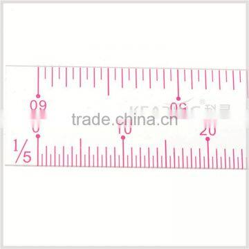 Kearing 1:3/1:5 Transplant 1.2mm Thickness Flexible Plastic Straight Scale Ruler #8501 photo-4