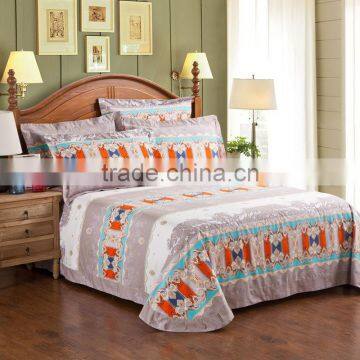Polyester Brushed Bed Sheets Fabric photo-4