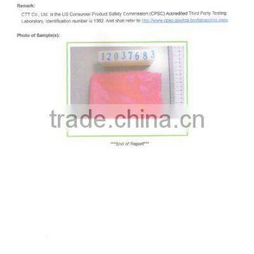 CPSIA AND FLAMMABILITY FOR SYNTHETIC SILK--LINING