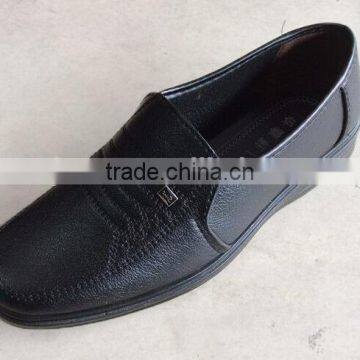 GZY Men Shoes Genuine Leather Business Male Shoes Stock Genuine Leather Whoelsale Guangzhou Export Quality 2017 photo-4