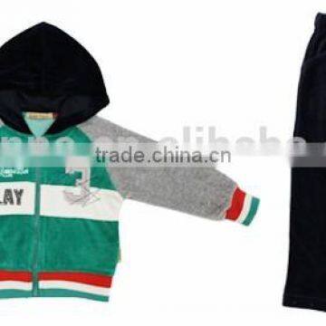 Customized Velvet Best Selling Kids Party Wear Dresses for Boys photo-3