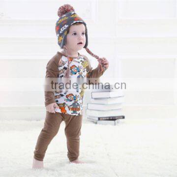 Children's Pattern Hats In Stock, Baby Pompom Hats Knitted Design,Kids Ear Flaps Hats photo-2
